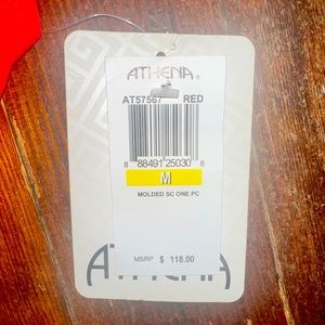 Atehena one piece red